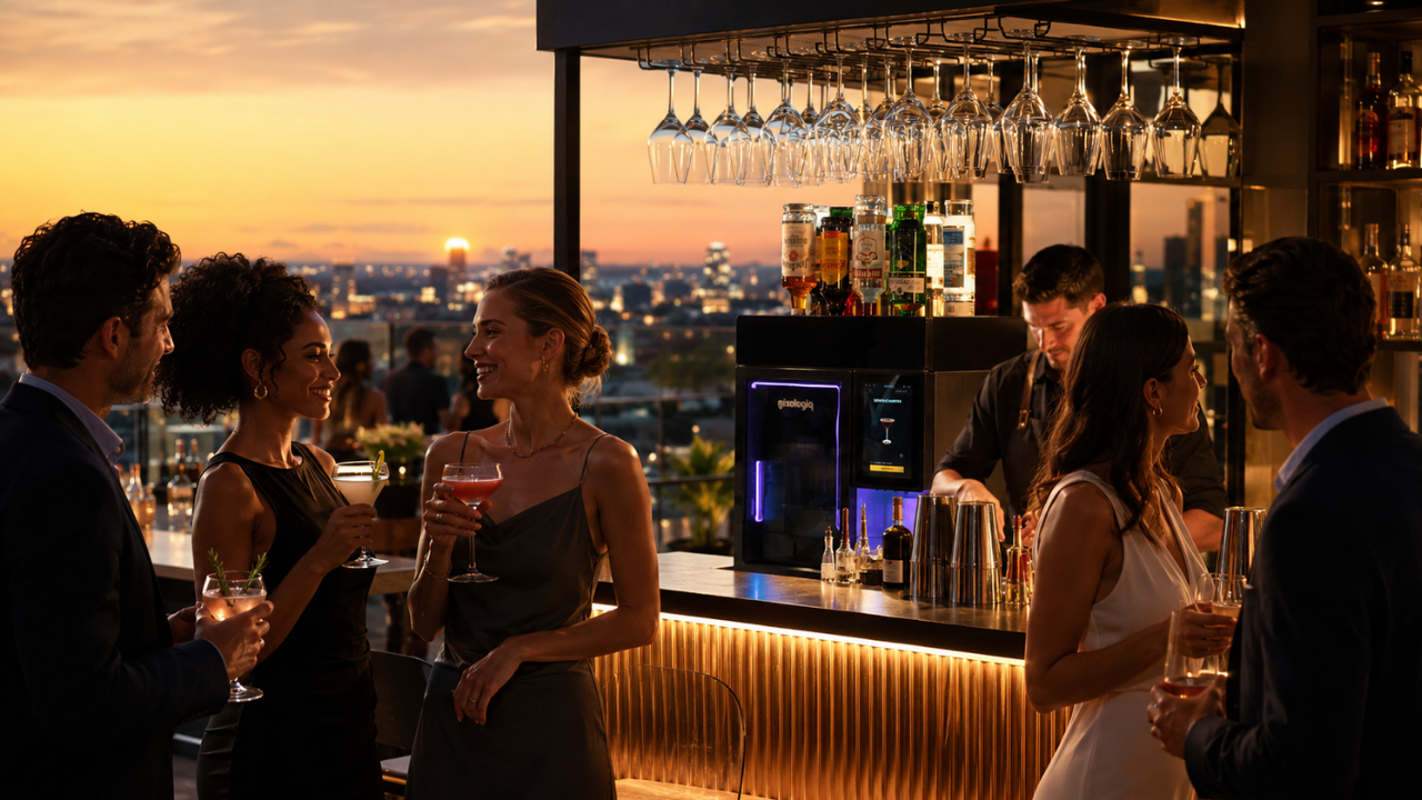 Fast first drink service helping improve first visit guest retention in hospitality
