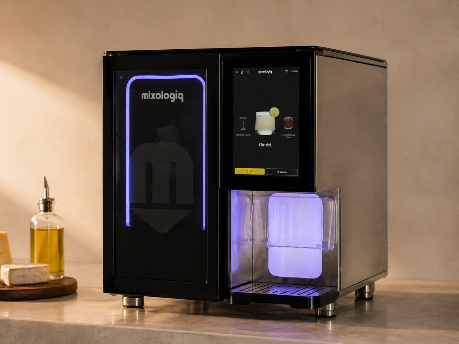 Mixologiq cocktail automation system for professional hospitality service